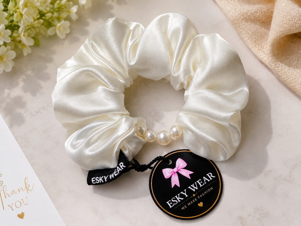 ESKYWEARpearlscrunchie